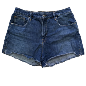 GOOD American Denim Cut Of shorts